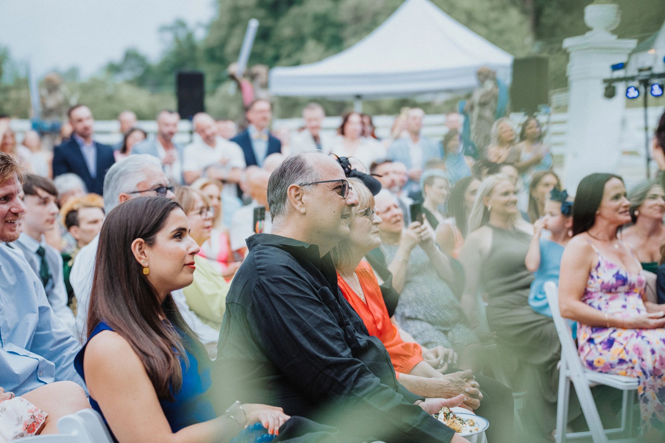 Community gathering at a sponsorship event