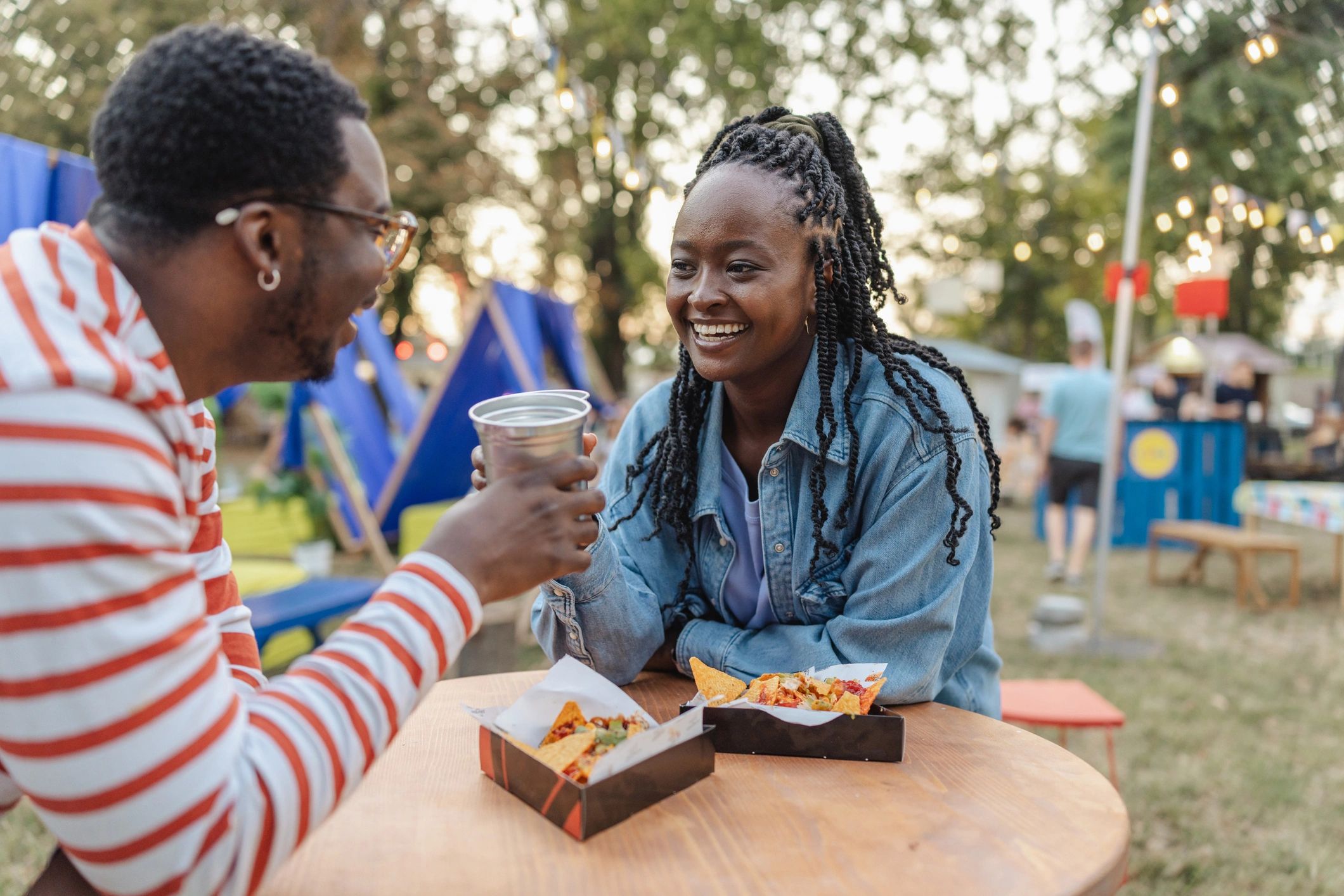 food stand festival
